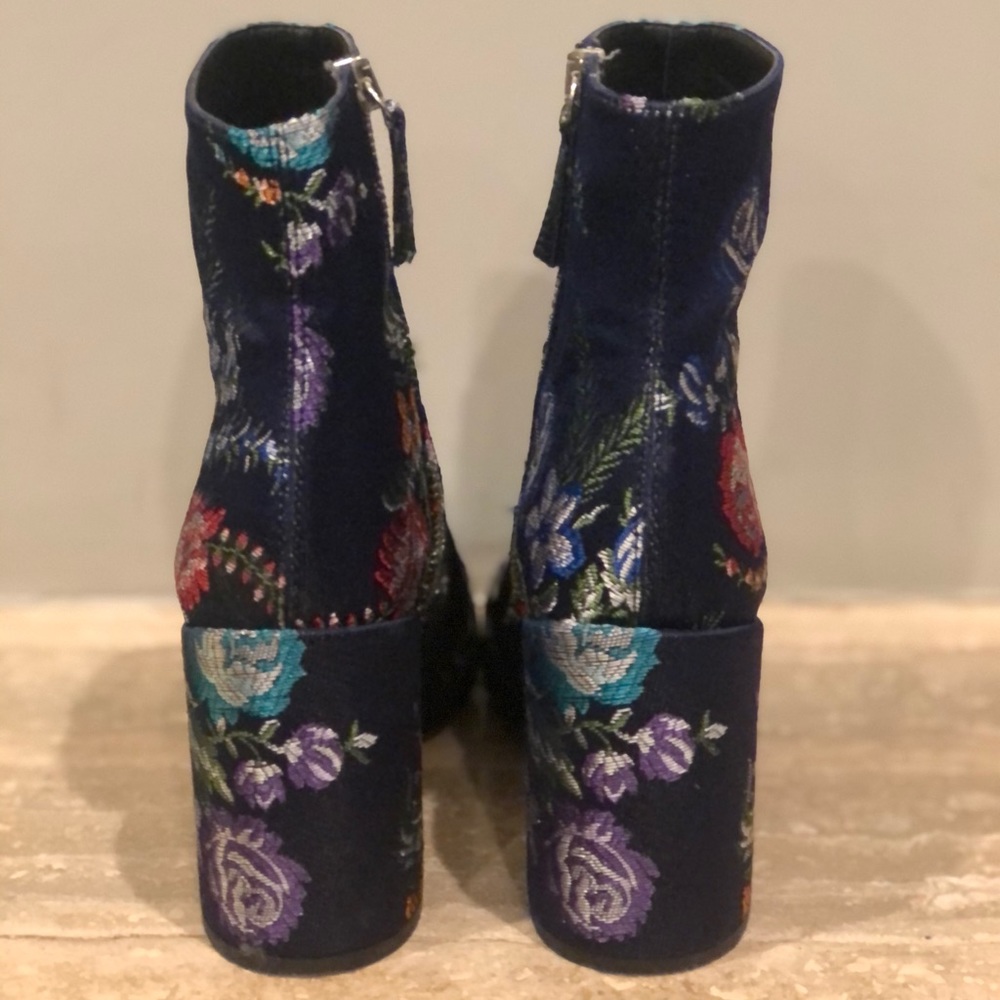 Zara heeled booties